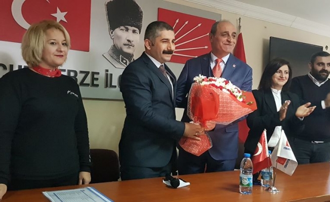 CHP Gebze'de Orhan görevi devraldı!