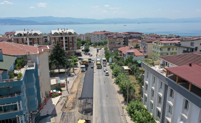 Darıca Tuzla Caddesi'nde yol konforu arttırılıyor