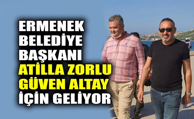 Ermenek Belediye başkanı Atilla Zorlu, Güven Altay için geliyor