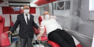 Başkan Bıyık, Kan bağışında bulundu