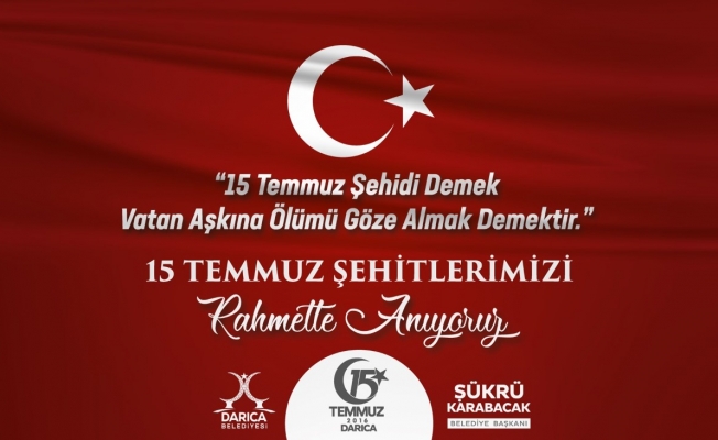 Karabacak: 15 Temmuz yeniden kurtuluşun adıdır