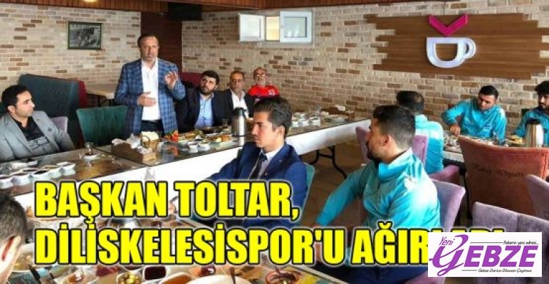 Başkan Toltar, Diliskelesispor'u ağırladı