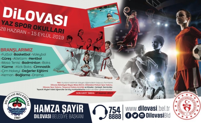 Dilovası'nda yaz spor okulları kayıtları başladı