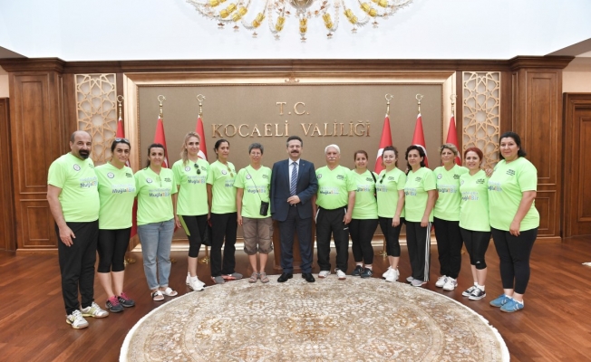 Muğlaspor Kadınlar Master Voleybol Takımı, Sayın Vali Aksoy'u  Ziyaret Etti