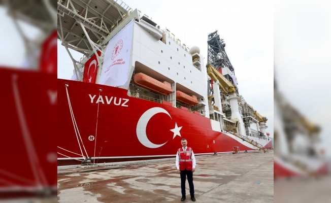 Türkiye'nin ikinci sondaj gemisi Yavuz, Akdeniz'e uğurlandı