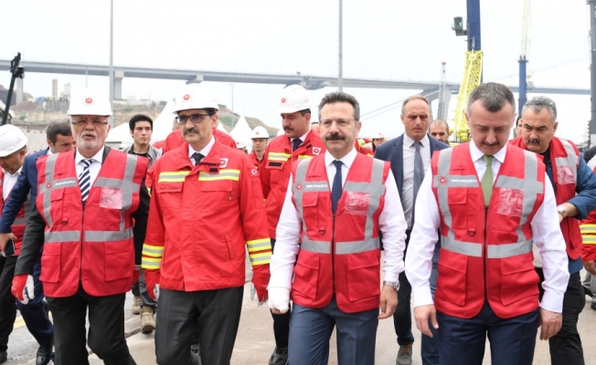 'Yavuz Sondaj Gemisi” uğurlandı!