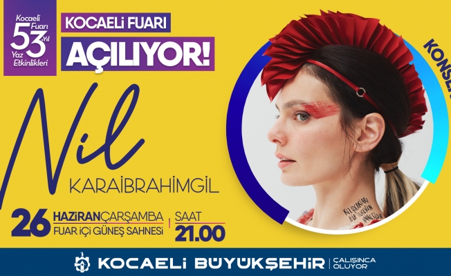 Yaz konserleri Nil Karaibrahimgil ile başlıyor