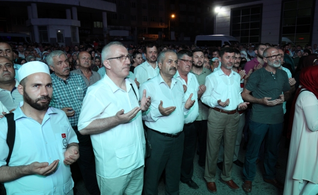 Başkan Büyükgöz Hacı adaylarını uğurladı