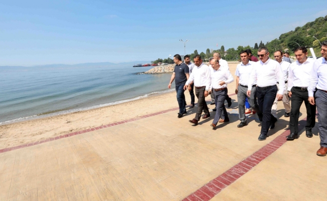 Darıca askeri alanın sahil bandı 15 Temmuz'da açılıyor