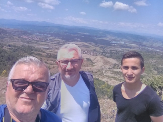 Gebzeli gazeteciler Dambalı Dağı'na çıktı!