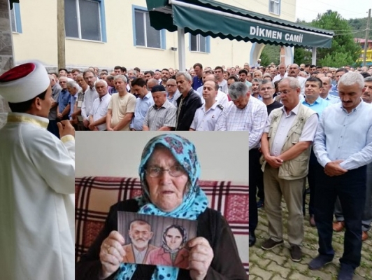 Emine Teyze Dualarla Ebediyete Uğurlandı