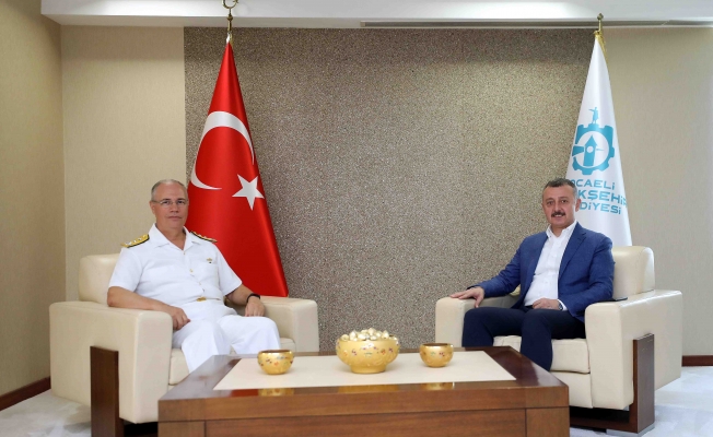 Garnizon Komutanı'ndan veda ziyareti