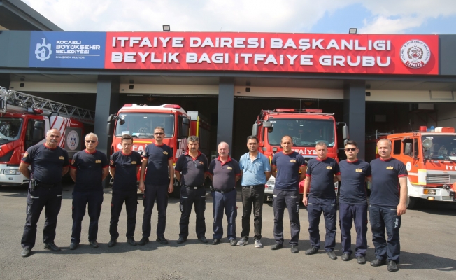 Gebze Beylikbağı İtfaiye binası faaliyete geçti