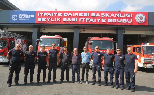 Gebze Beylikbağı İtfaiye binası faaliyete geçti