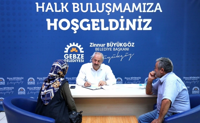 Gebze'de Halk Buluşmaları Sürüyor