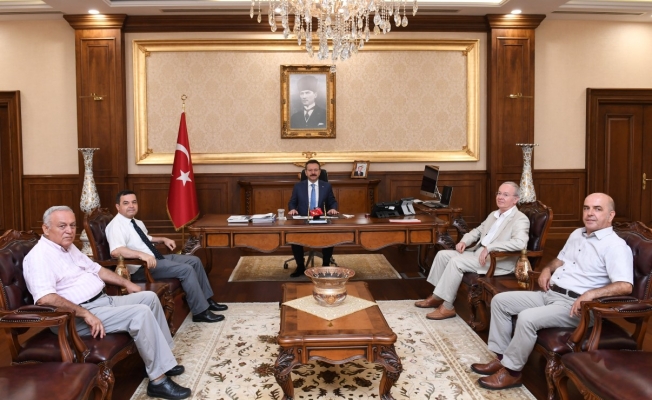 Kimya Mühendisleri Vali Aksoy'u ziyaret etti