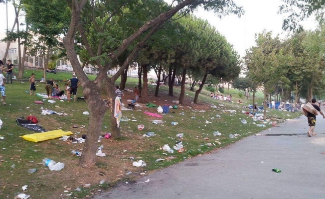 Piknik sonrası aziz memleketim!
