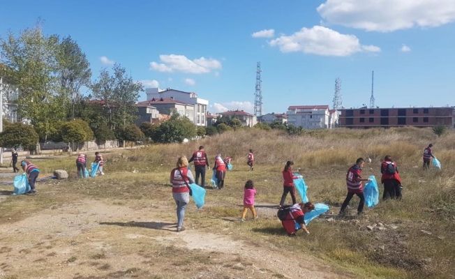 Darıca'nın çöpünü topladılar