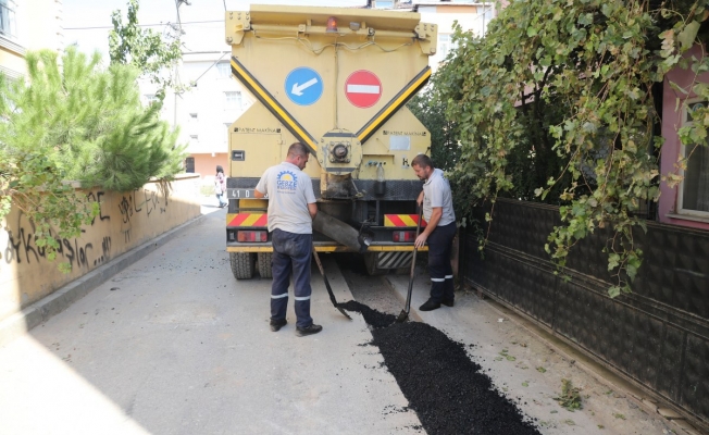 Gebze'de asfalt atağı