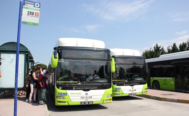 Kocaeli Büyükşehir bir günde 82 bin 183 yolcu taşıdı!