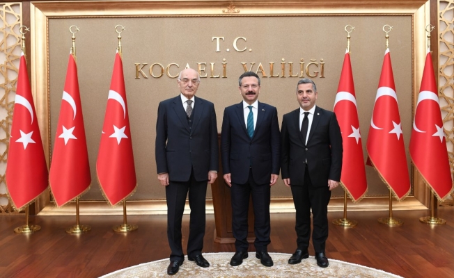 Ankara Üniversitesi Dekanı, Vali Aksoy'u ziyaret etti