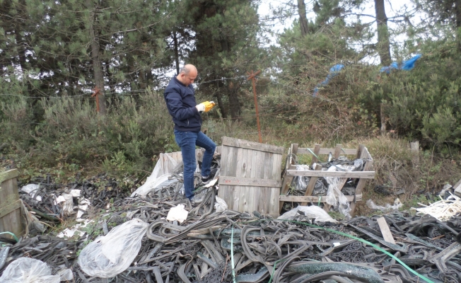 Balçık yine kirletildi, kirletene 5 bin lira ceza yazıldı