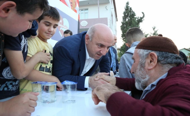 Bıyık, Nenehatun'da halkla buluştu