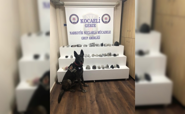 Gebze Polisi 21 Kg. 450 Gr. uyuşturucu ele geçirdi