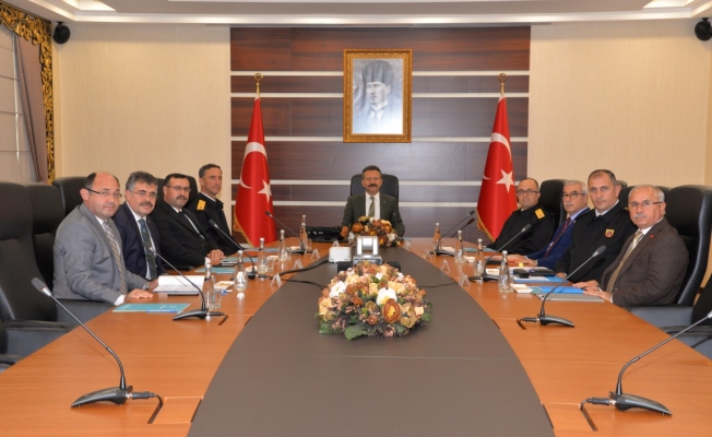 İl Güvenlik Ve Asayiş Koordinasyon Toplantısı Yapıldı