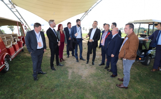Kuzey Makedonyalı belediye başkanları Kocaeli'ye hayran kaldı