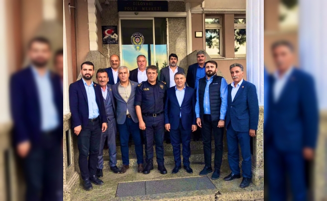 Şayir'den Emniyet Müdürüne hayırlı olsun ziyareti