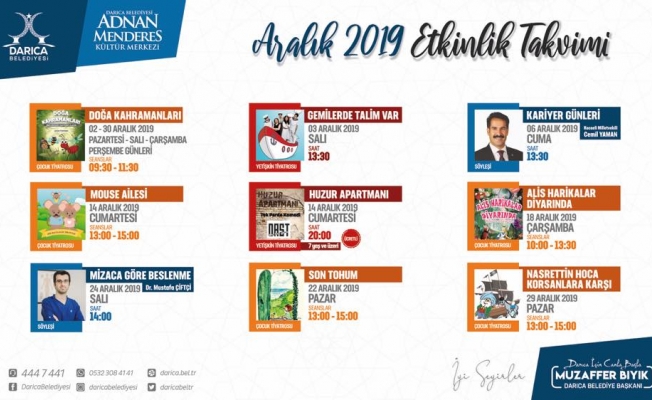 Darıca sanata doyacak