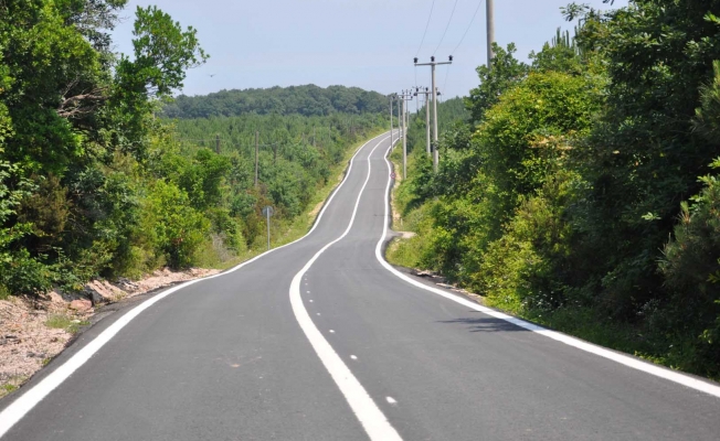 Köylere, bir yılda 68 kilometre yol inşa edildi   