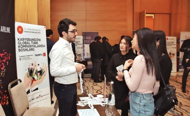 Global Türk şirketleri Özbekistan'da kariyer imkanlarını tanıttı