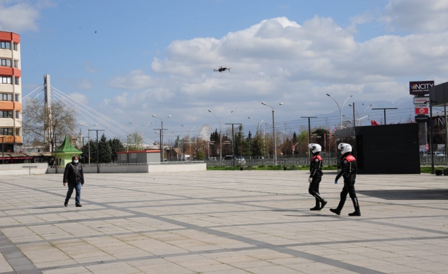 Kocaeli'de 'Drone'li denetimler başladı