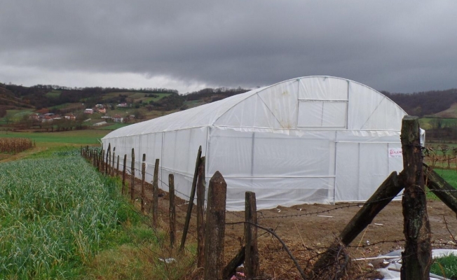 Büyükşehir'den çiftçilere yüzde  50 hibeli sera naylonu desteği