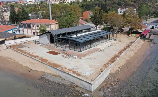 Darıca'daki yeni restoran sahil parkına yakışacak