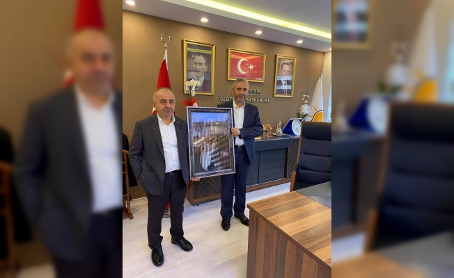 Ali Kemal Aydın'dan, Kaya'ya 'Hayırlı Olsun' ziyareti