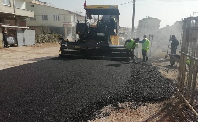 Gebze'nin mahallelerinde asfalt çalışmaları
