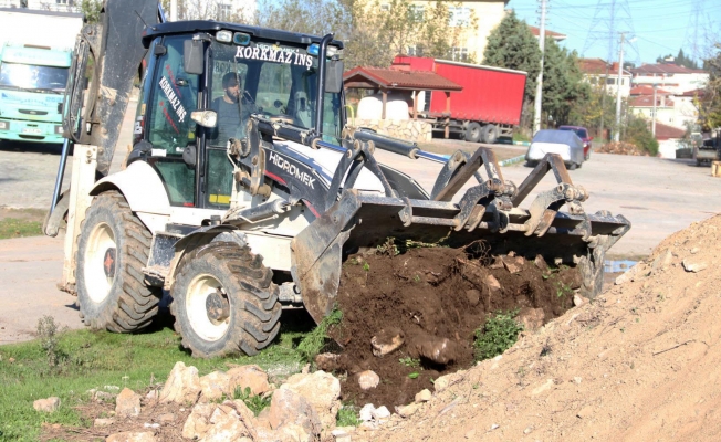 Dilovası Çerkeşli'deki sahada yoğun çalışma