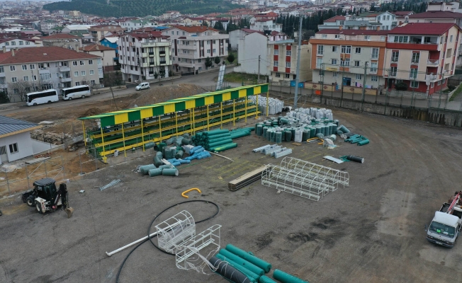 Darıca Nene Hatun Stadı'nda yoğun tempo