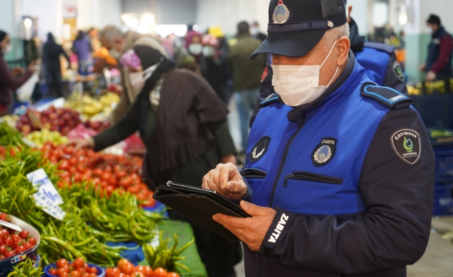 Zabıta ekipleri denetimlerini sürdürüyor