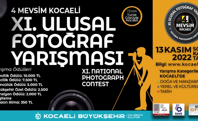 4 Mevsim Kocaeli XI. Ulusal Fotoğraf Yarışması başlıyor