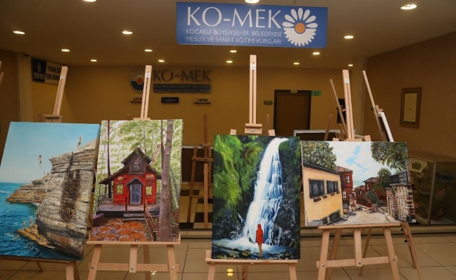 KO-MEK'te resim yarışmasının  kazananları belli oldu