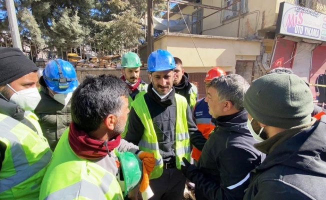 Başkan Şayir, gözyaşlarına hakim olamadı!