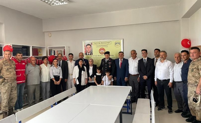 Hatay'da Şehidin adının yaşayacağı kütüphaneye Gölcük Belediyesinden destek
