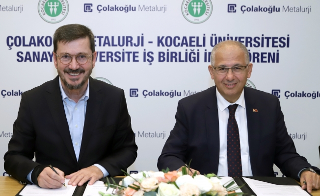 Çolakoğlu Metalurji, Kocaeli Üniversitesi ile Eğitim ve Araştırma iş birliği protokolü imzaladı
