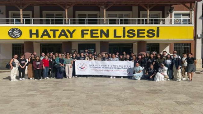 GTÜ Bilim, Sanat ve Sporla Hatay'da hayata destek oldu