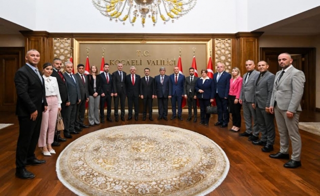 MHP Yeni İl Yönetiminden Vali İlhami Aktaş'a ziyaret
