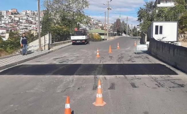 Büyükşehir'den Dilovası'nda asfalt kasis